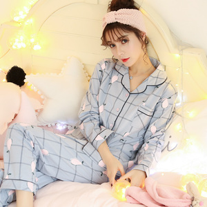 秋季纯棉长袖家居服