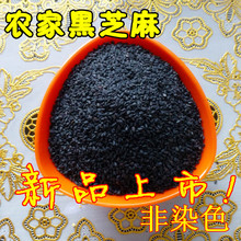 黑龙江山区芝麻仁 黑芝麻米500克 2016年东北特产农家黑芝麻生