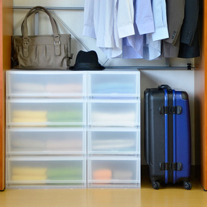 透明抽屉式收纳箱