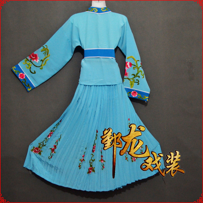 鄞龙新款戏曲古装天女散花服装京剧丁小君款儿童版天女散花服装