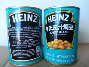 最新日期 生产 13年11月 亨氏茄汁焗豆(heinz baked beans 415g