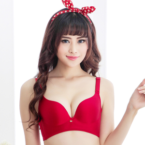 纯色无钢圈无钢托内衣