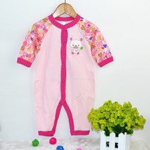女童春秋新款carter s婴儿连体衣新生儿-1周岁宝宝衣服哈衣爬服