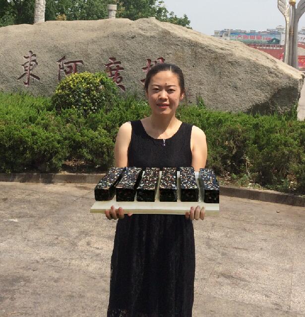 东阿正品老中医古法阿胶ejiao阿胶糕即食滋补气血手工固元膏100g