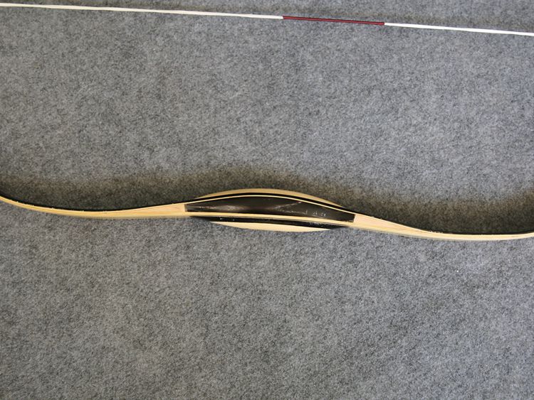 明小梢 竹碳层压弓——玄竹小梢弓 传统明弓