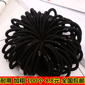 头绳发圈简约橡皮筋发圈简约蝴蝶结头绳韩国加粗耐用皮套发绳发饰