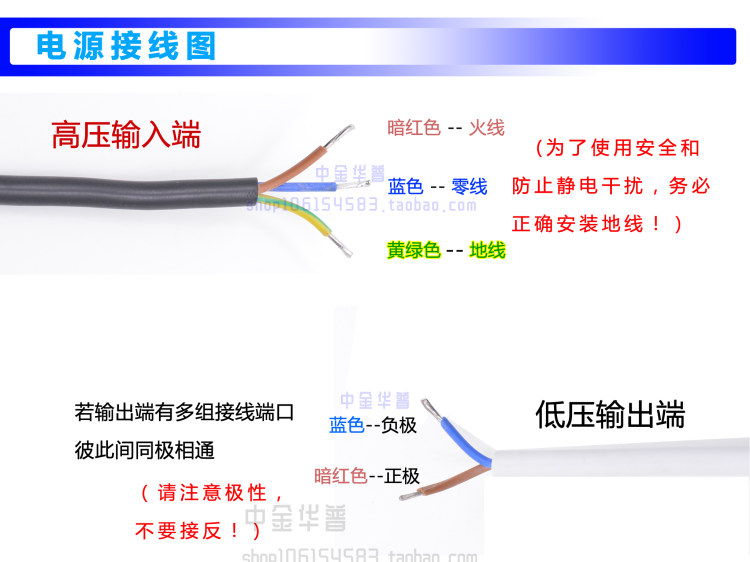 7a 80w电源 led灯带灯箱发光字监控变压器