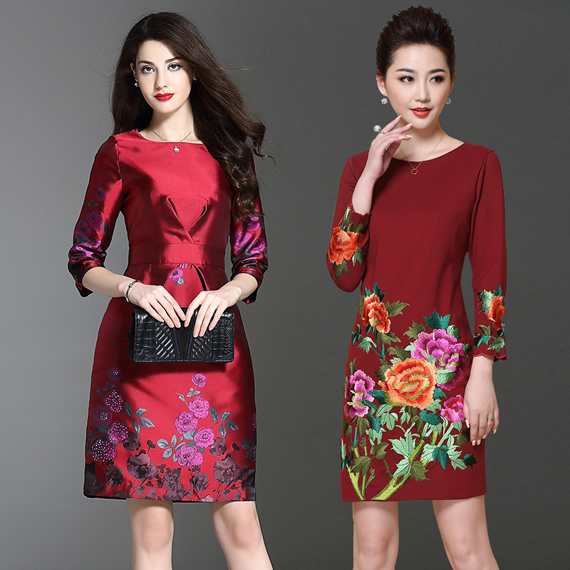 正品[结婚妈妈礼服]女儿结婚妈妈礼服评测 结婚