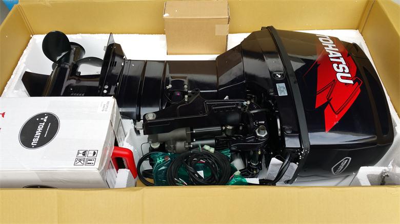 日本东发40/50匹2冲船挂机/舷外机/船外机 橡皮艇游艇快艇钓鱼船