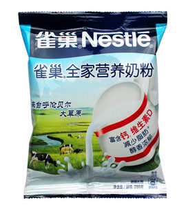 雀巢全家营养奶粉280g 中老年学生儿童早餐成