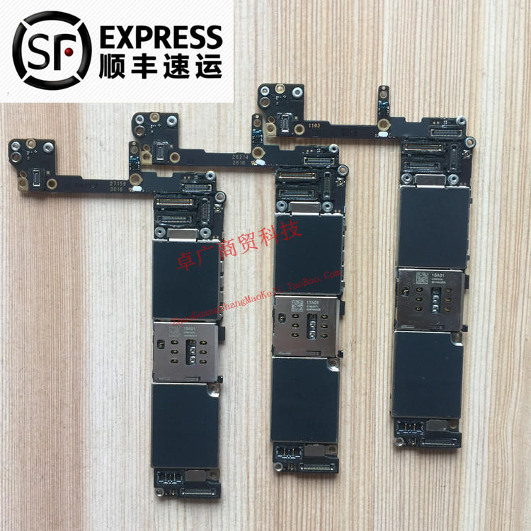 适用于iphone苹果4s 5代5s 6代6p 6s 6sp原装二手拆机三网通主板 $