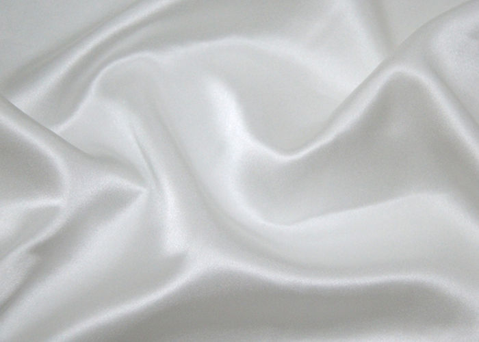 100%桑蚕丝真丝本白色16姆米素绉缎面料春夏服装裙子睡衣丝绸布料