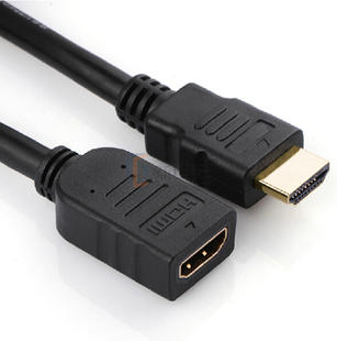 工厂纯铜HDMI公对母高清线延长线HDMI延长线