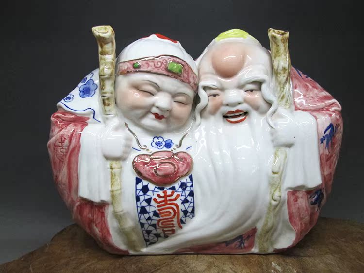 景德镇陶瓷人物摆件