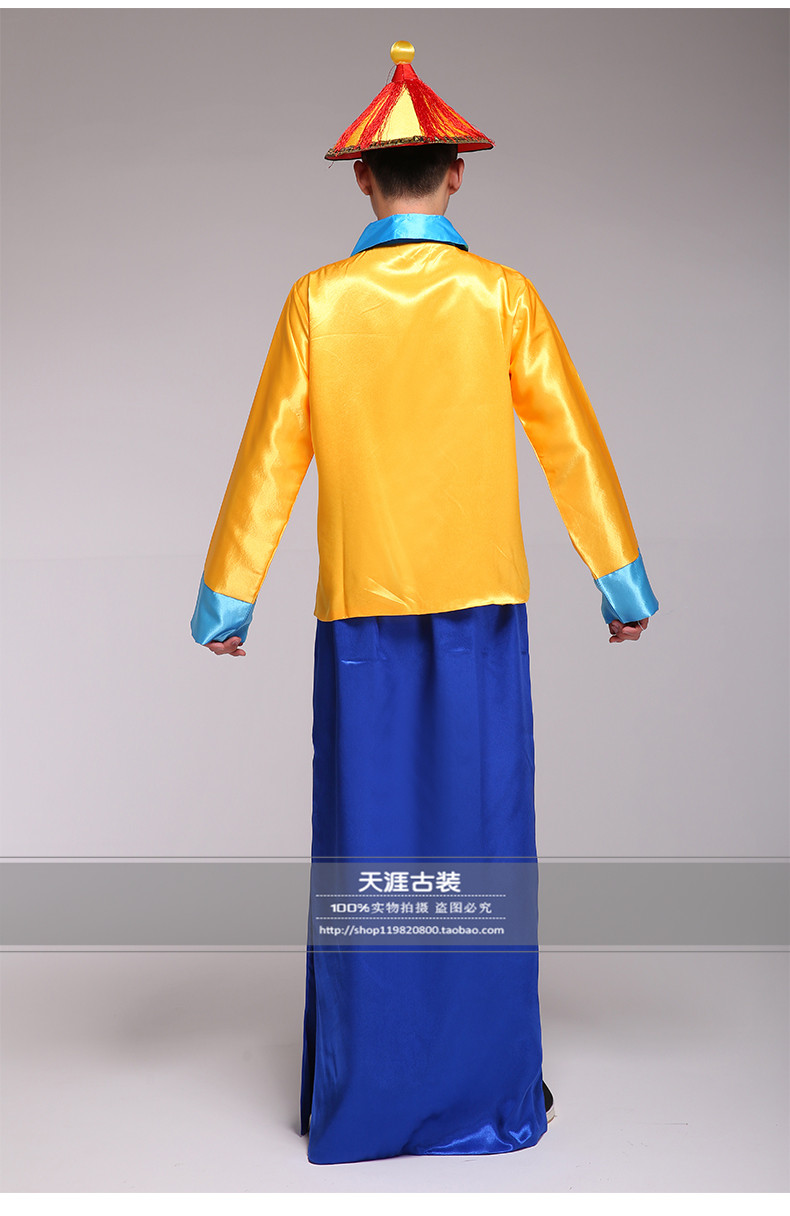古装太监服装公公服 清朝带刀侍卫古代官服兵服男舞台