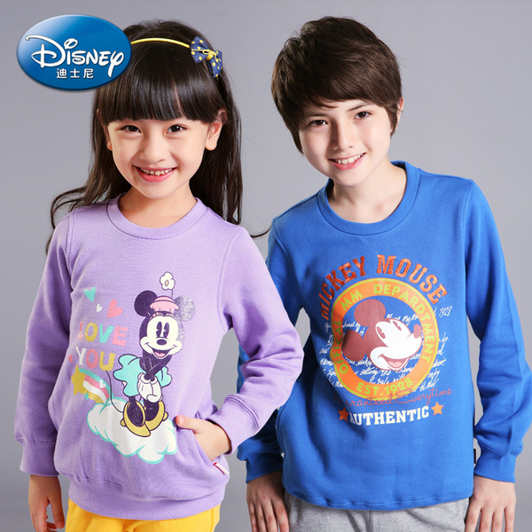 正品童装卫衣 Disney 2014秋装 新品 迪士尼童