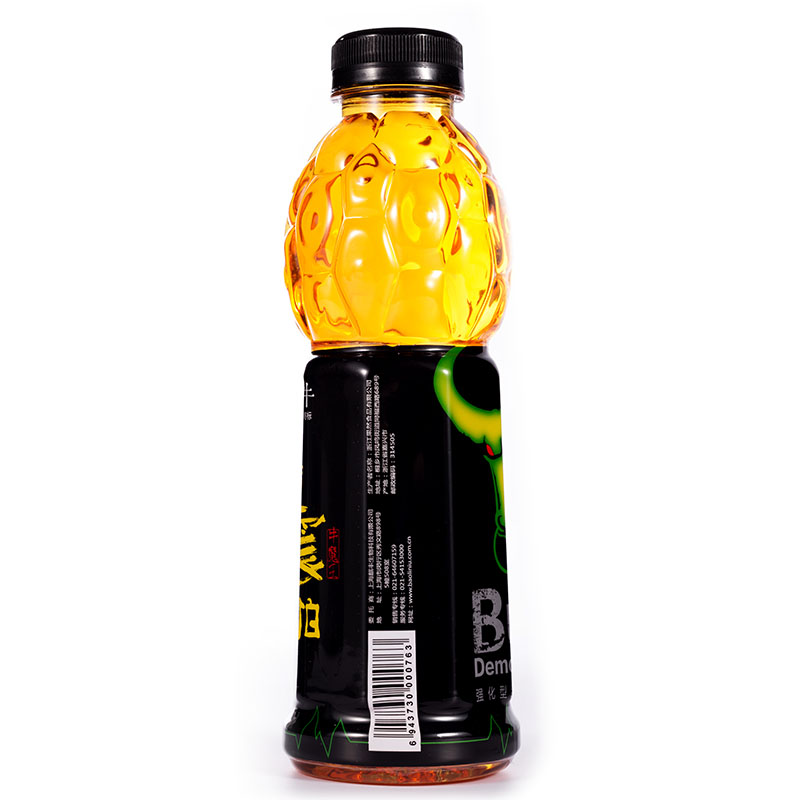 宝力牛 强化型维生素饮料 牛魔王 bull 600ml*15瓶 整箱运动能量