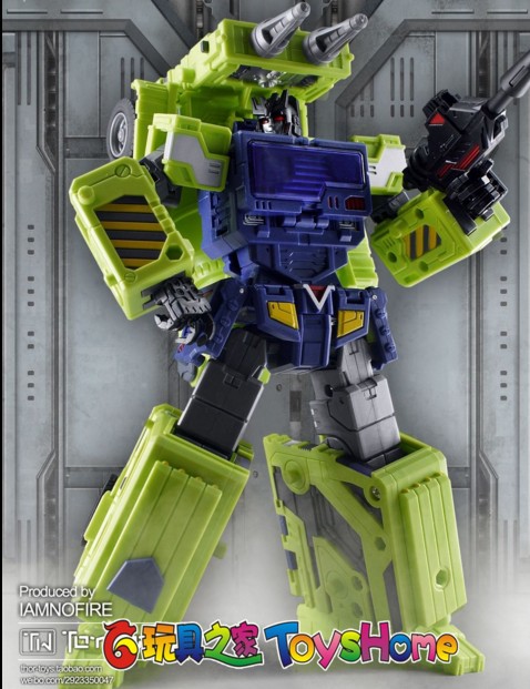 toyworld 变形金刚 tw-c06搅拌车大力神 绿色原色初版配色