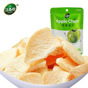 苹果脆片水果干10g*10袋