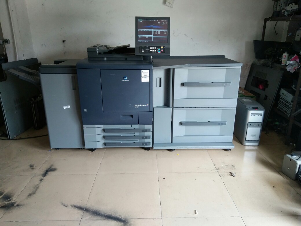 柯美c6000c7000彩色数码生产型打印复印扫描a3一体复合复印机