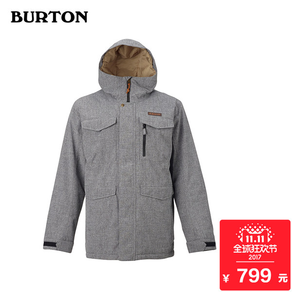 BURTON/伯顿 DRYRIDE男款COVER滑雪服 户外运动保暖冲锋衣130651