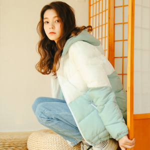 宽松短款小棉袄