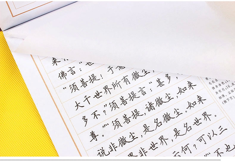 般若波罗蜜多心经 摩诃般若波罗蜜多心经 楷书硬笔钢笔临摹练字字帖