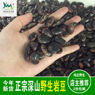 万源岩豆巴山特产野生山精品四川宣汉樊哙岩胡豆腰豆煲汤炖品雪豆