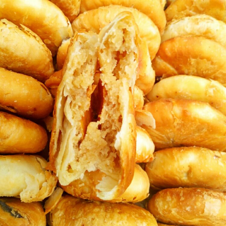 酥饼 千层酥饼散装东北特产点心馅饼500克2斤包邮 老婆饼传统糕点