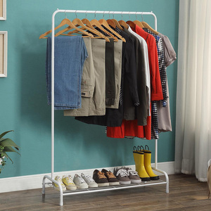 简易落地多功能衣帽架