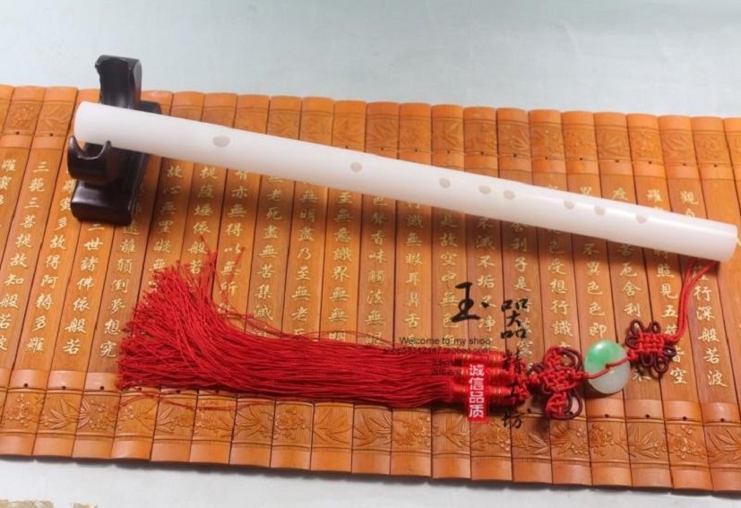多种笛穗可选音质清脆乐器天然白玉笛子白玉笛特价直销