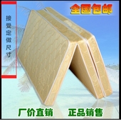 环保棕垫椰棕硬床垫学生宿舍儿童单人1.2双人1.8米三折叠定做地铺
