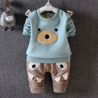 男童装秋冬款套装婴儿小童衣服0-1-2岁半宝宝