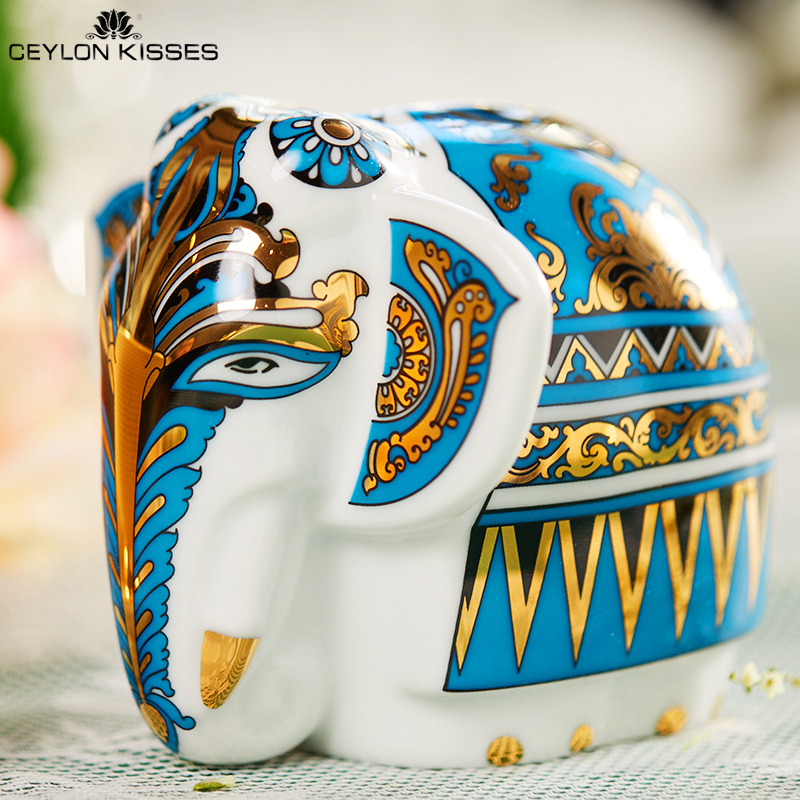 Ceylon Kisses锡兰红茶原装进口高端瓷象礼盒茶叶斯里兰卡KANDULA