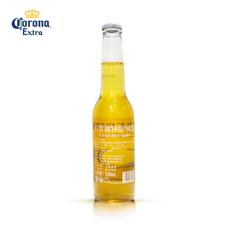 科罗娜corona墨西哥进口精酿小麦啤酒330ml*12瓶装整箱pk白啤酒