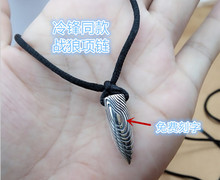 纯银霸气子弹头吊坠时尚 简约潮人复古项链刻字 战狼2呉京冷锋同款