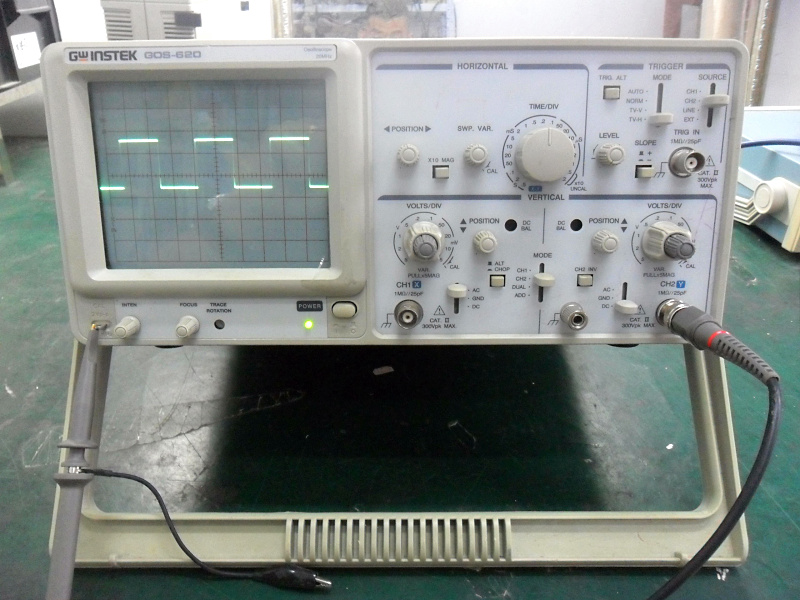 台湾固纬 gos-620/6050 模拟示波器 二手固纬示波器 20m 成色新