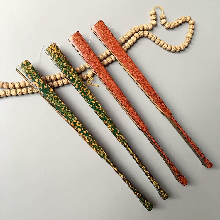 精致礼品扇精品菠萝漆 犀皮漆扇骨8寸菠萝漆扇骨 大漆工艺扇子