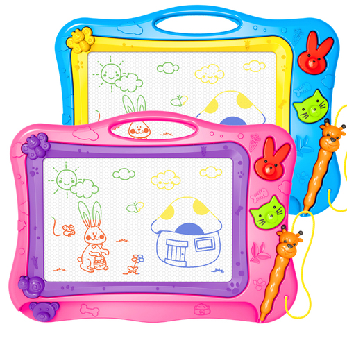 儿童画板磁性彩色大号写字板宝宝幼儿园涂鸦画画板家用画写板玩具