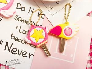 百变小樱魔卡橡胶挂件保护套