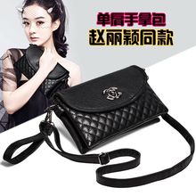 潮女包单肩手拿简约时尚 斜挎小方包小包 个性 韩版 女士包包2017春款