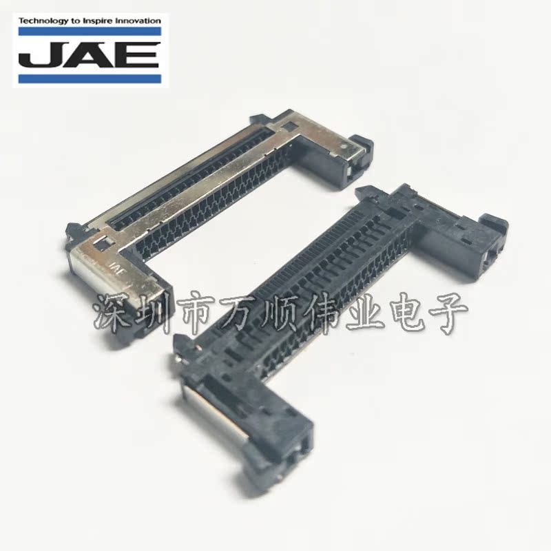 现货jae连接器 fi-re51hl 51p 0.5mm 黑色胶壳 液晶屏屏线lvds线