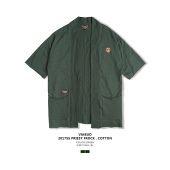 道袍 FROCK.COTTON 2017SS 毛边落肩半袖 PRIEST VIABUD