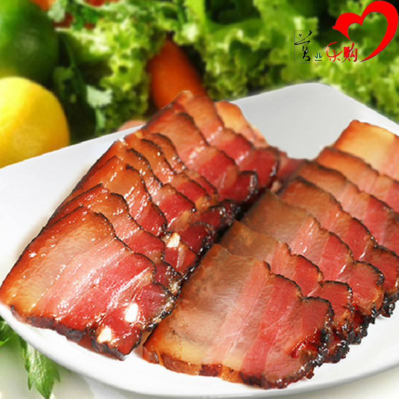 贵州特色美食自制老腊肉农家土猪柏香柴火烟熏包邮绿色土特产食品