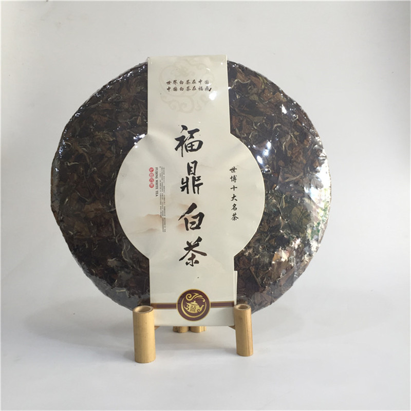 品茗桂香6斤大茶饼福鼎白茶高山陈年贡眉寿眉老白茶送精美礼盒装