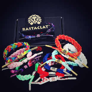 【特价】满包邮美国鞋带手链编法五彩绳手绳一