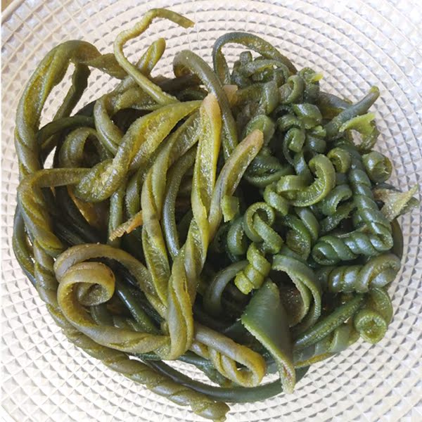 野生海茸丝 新鲜冰笋海茸干海鲜干货海笋海荣150g海藻