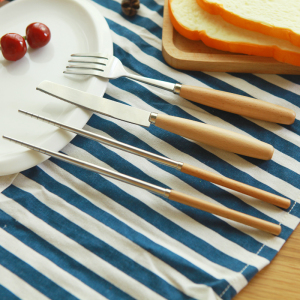 创意个性木质勺子筷子套装