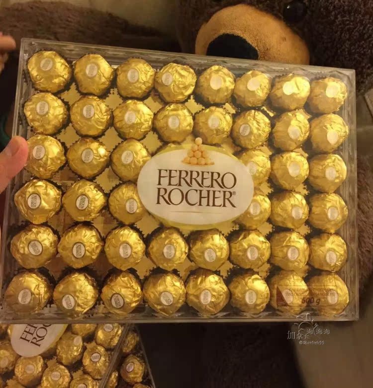 查看淘宝加拿大直邮/现货ferrero rocher费列罗巧克力600g金沙礼盒装