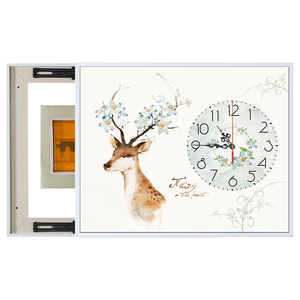 可推拉电表箱装饰画